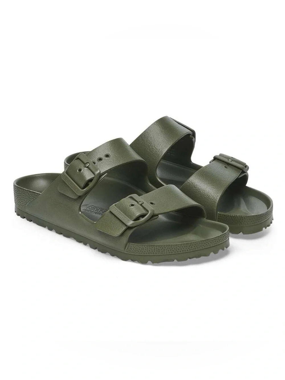 Birkenstock Arizona EVA Waterproof Sandals Olive Green Dual Strap Slides